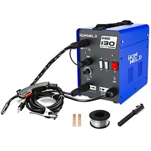 家庭用 HOMWELD 半自動溶接機MIG130 AC100V ノンガス