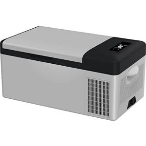 Sumeriy 車載冷蔵冷凍庫 18L -20℃〜20℃ 急速冷凍 2WAY電源対応 DC12V24V/AC100V 車載家庭両用 静音 ポータ