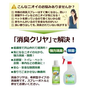 消臭 除菌 スプレー 無香料「消臭クリヤ 30...の詳細画像1