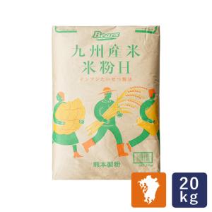 米粉 九州産米 米粉H ミズホチカラ 20kg 国産米粉 熊本製粉【沖縄は別途追加送料必要】