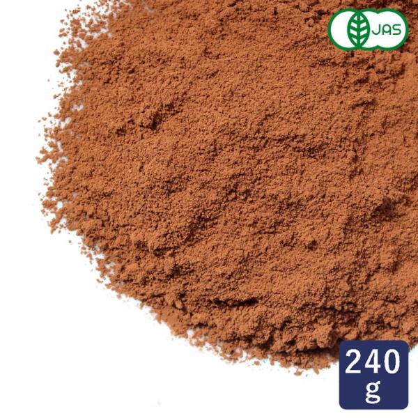 ママパン 有機ココアパウダー ハイファット20-22％ 240g 有機JAS オーガニック ココアパ...