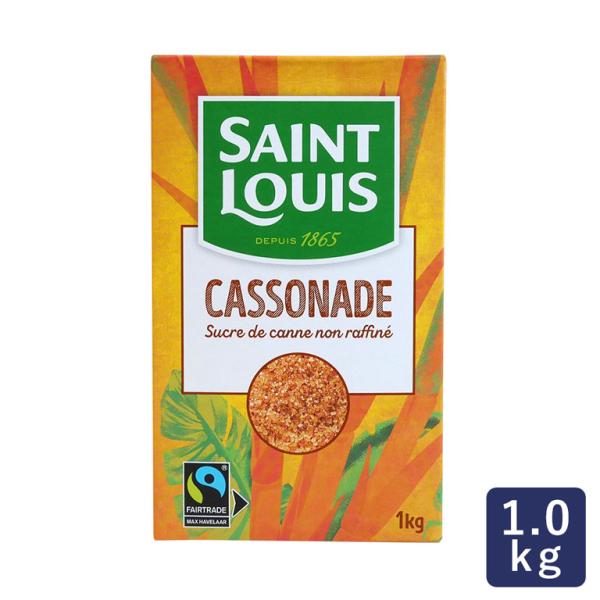 サン・ルイ・シュクル カソナード 1kg 砂糖 きび糖 フランス産 カソナッド