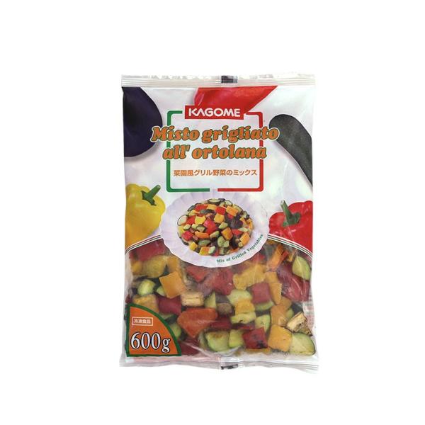 冷凍食品 カゴメ 菜園風グリル野菜のミックス 600g 冷凍野菜 料理