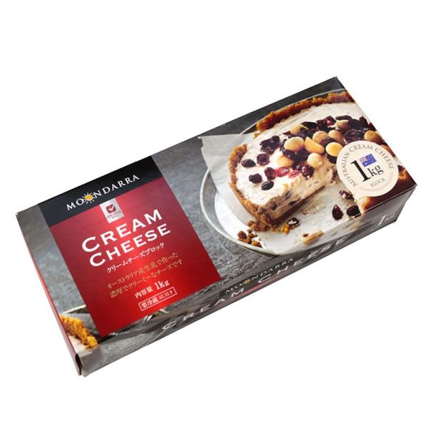 ムーンダラ クリームチーズ 1kg チーズ ブロック オーストラリア産
