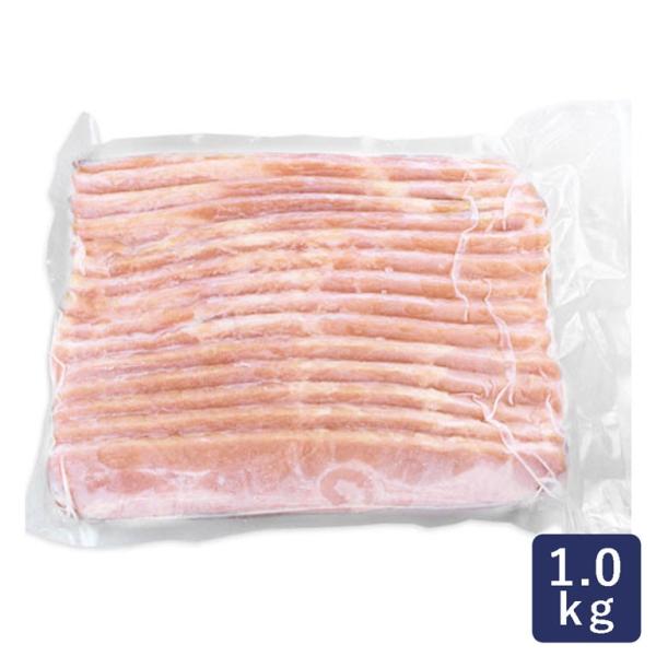 沖縄ハム しまうたステーキRB7 スライス 1kg 7mm ベーコン