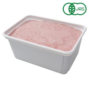 有機JAS SOYジェラート ストロベリー Mine 1000ml アイスクリーム オーガニック 豆乳アイス