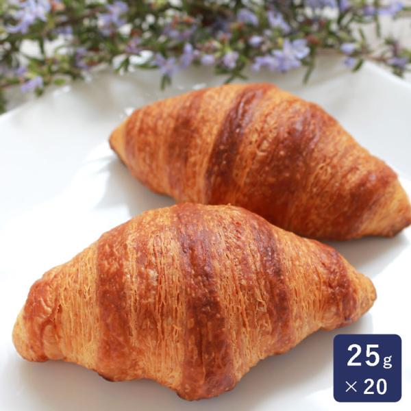ママパン フランス産 ミニクロワッサン 25g×20 冷凍パン生地 発酵不要 BAKE UP クロッ...