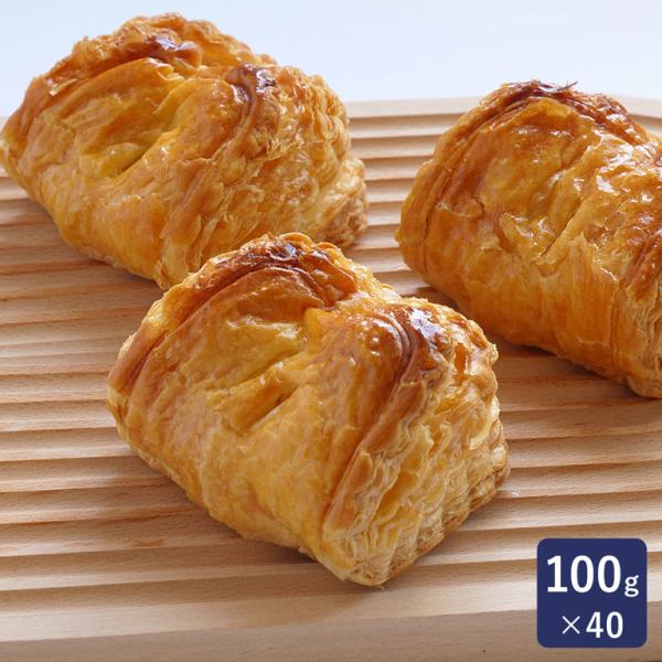 ISM（イズム） フレンチアップルパイ 100g×40 冷凍パイ生地 発酵不要 業務用 1ケース り...