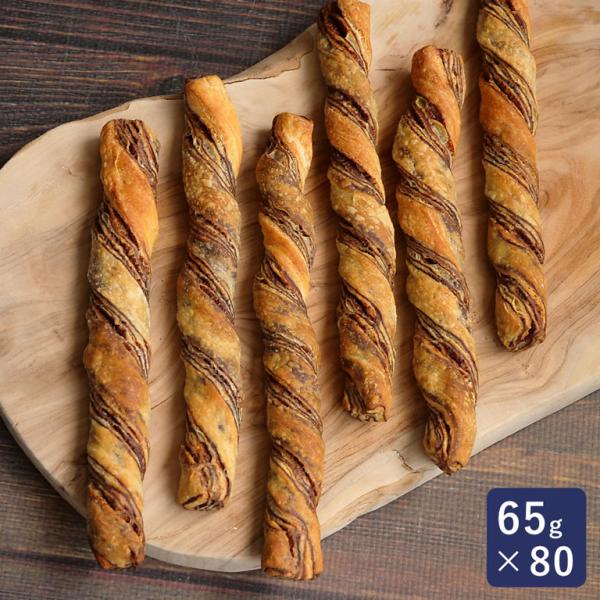 ISM（イズム）チョコマーブルスティック 65g×80 冷凍生地 業務用 1ケース