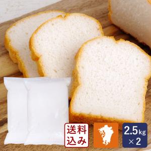 送料込み 九州産米 米粉H ミズホチカラ 2.5kg×2(5kg) 送料無料 【沖縄は別途追加送料必要】 米粉パン 熊本製粉 パン用米粉 国産 グルテンフリー ママパン