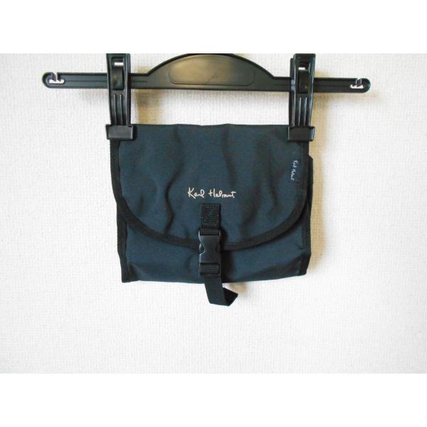 未使用 カールヘルム KARL HELMUT ロゴ 刺繍 入り ウエスト バッグ
