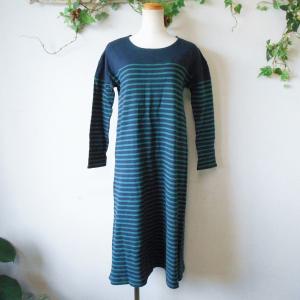 Hug o war（ハグオーワー） ワンピース 春 秋 麻 リネン 100％ 7分袖