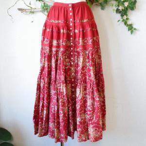 ピンクハウス❤️ロングギャザースカート PINK HOUSE（ピンクハウス） スカート ギャザー ハートリース