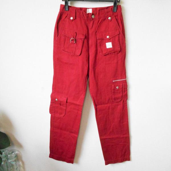 男女兼用 カールヘルム KARL HELMUT 春夏秋 ポケット 多数 カーゴ パンツ S