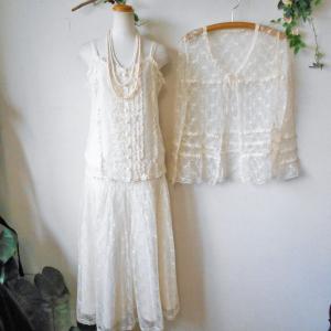 INGEBORG（インゲボルグ） お花 モチーフ 付き レディース 用 縁取り