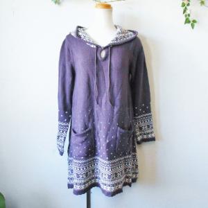 PINK HOUSE / ウィンターフォレストトリート刺繍タブリエ クロ O-25-12