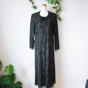 美品⭐︎ダーマコレクション⭐︎シルクドレス　ワンピース　チュニック　黒9-11-13 美品⭐︎ダーマコレクション⭐︎シルクドレス ワンピース