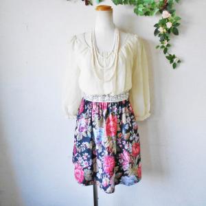 ビジュー付きワンピースの商品一覧 通販 Yahoo ショッピング