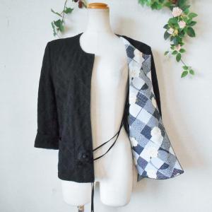 INGEBORG（インゲボルグ） 未使用 秋 冬 春 リボン 付 ノーカラー