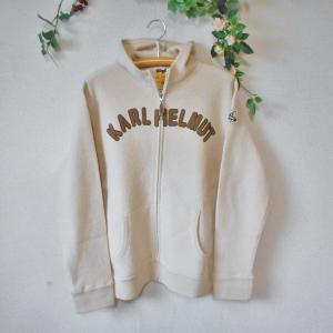 カールヘルム テディベア刺繍 くま クマ フード ジャンパー ヴィンテージ カールヘルム テディベア刺繍 くま クマ フード ジャンパー