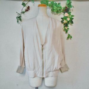 バーバリーブルーレーベル　ジップアップブルゾン　ファー付 BURBERRY BLUE LABEL（バーバリーブルーレーベル） バーバリー ブルー