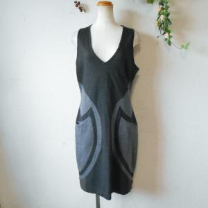 センソユニコtbティービージレ袖なしチュニックブラック夏40