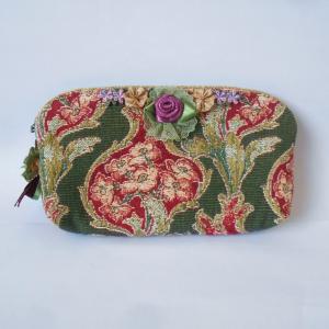 ちまき チマキ chimaki がま口 バッグ ミニ ポーチ レース お花