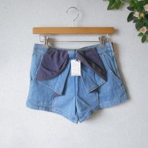 美品 ロエベ ダメージデニムショートパンツ レディース SIZE 36