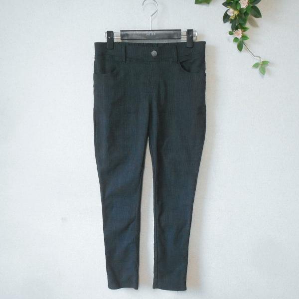 全日本婦人子供服工業組合連合会 パンツ レディース LL 大きい サイズ ストレッチ チェック