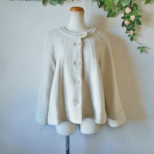 LAISSE PASSE（レッセパッセ） フォックス ファー 使用 ビジュー 付き