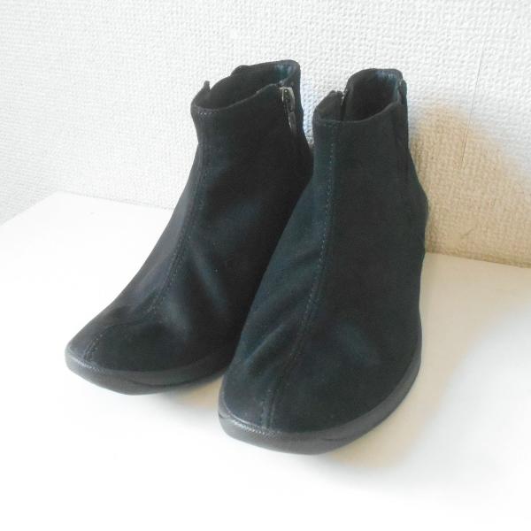 アルコペディコ ARCOPEDICO ブーツ ブーティ ショートブーツ 35 レディース 黒