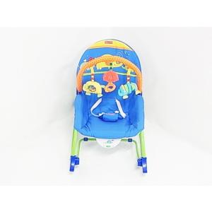 売れ筋ランキング 中古 フィッシャープライス バウンサー ブルー グリーン バイブ付き