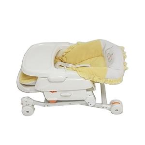 中古 コンビ レミニス イエロー ハイローチェア 春夏新作