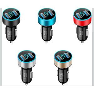 2台同時充電可能 シガーソケット 2USB口 ...の詳細画像1