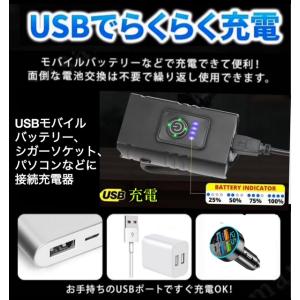 自転車ライト 1LED or 2LEDライト ...の詳細画像4