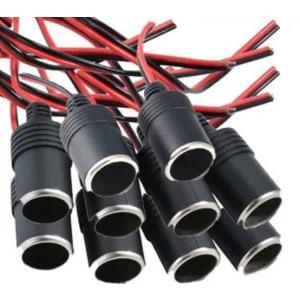 10個セット※シガーソケット メス 12V 24V 電源ケーブル付 30cm ETC ドライブレコーダー 増設 電源 シガーライター 配線 ドラレコ 延長