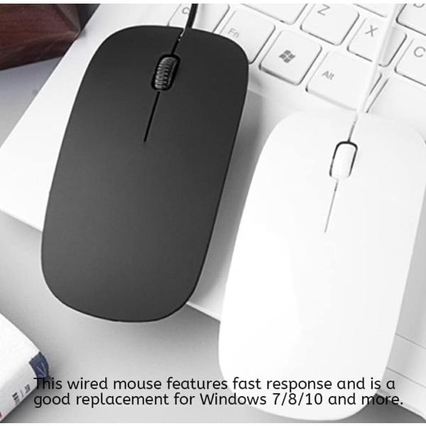 high quality mouse 有線USBマウス ビジネス・財務向け 即挿即用 人間工学デザイ...