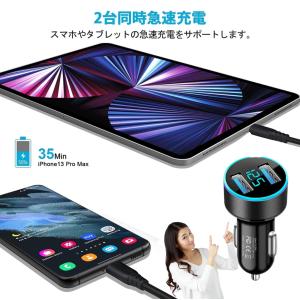 2port シガーソケット USB 携帯 充電...の詳細画像5