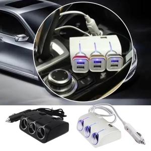 シガーソケット 3連 充電 車 シガーソケット...の詳細画像3