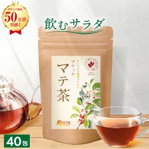 公式 温活農園 ブラックマテ茶 ブラジル ブラック マテ茶 2g×40包 ローストマテ ティーバッグ  健康茶 お茶 ハーブティー 送料無料｜ママセレクト