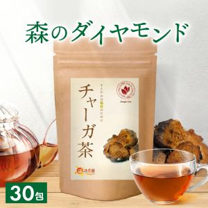 公式 温活農園 チャーガ茶 2g×30包 ティーバッグ カバノアナタケ お茶 紅茶 白樺 温活 チャーガティー チャガ チャガ茶 送料無料｜ママセレクト