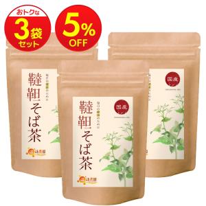 韃靼そば茶【まとめ割3袋セット】国産 ティーバッグ (4g×40包) ルチン ノンカフェイン 蕎麦茶 お茶 ハーブティー 健康茶 日本茶