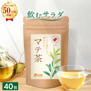 公式 温活農園 グリーンマテ茶 マテ茶 グリーン 飲むサラダ ブラジル 2g×40包 ティーバッグ 健康茶 お茶 ハーブティー 送料無料