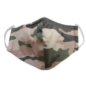布マスク ガーゼマスク おしゃれ 日本製 カモフラグリーン