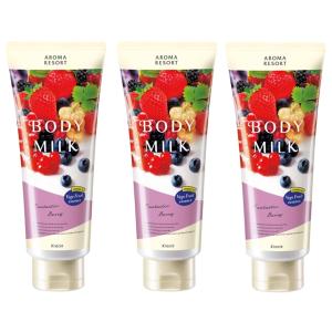 3個セット クラシエ アロマリゾート ボディミルク ファンタスティックベリー 1個(200ｇ) 合計600g