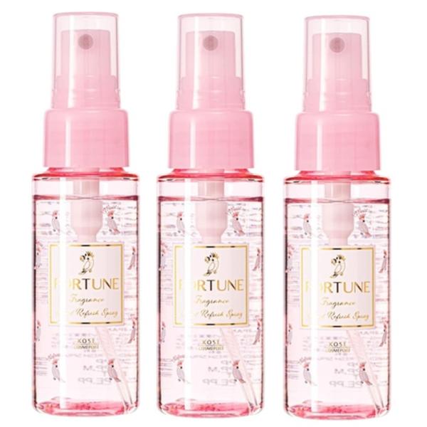 コーセーコスメポート 香水 消臭 フレグランス フォーチュン リフレッシュスプレー 3個