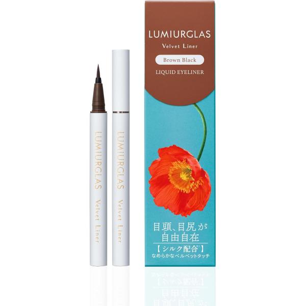 カティグレイス ルミアグラス リキッド アイライナー ベルベットライナー 01 ブラウンブラック 1...