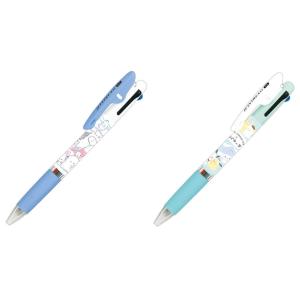 リトルツインスター キキララ 3色ボールペン 0.5mm 油性 ジェット