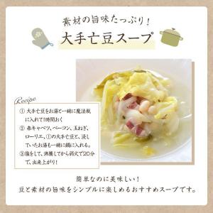 【ゆうパケット送料無料】北海道産 手亡豆 「9...の詳細画像3