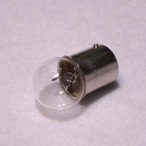 交換用電球 G18 BA15S 12V5W 【返品交換不可】スワンベース 口金 パイロットランプ 小型 白熱灯 豆電球 確認表示灯 クリアーシングル球